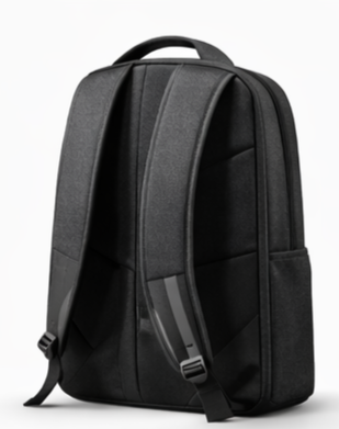 Slim Professional Laptop Backpack Matte Black