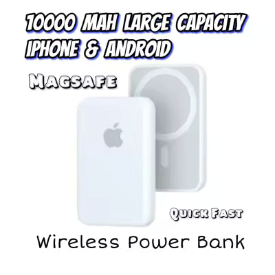 Apple Magsafe Wireless Power Bank For Iphone 10000mah Fast Charging