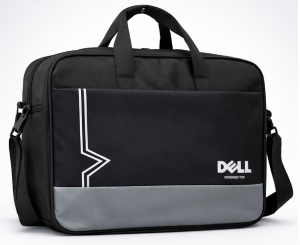 Professional Laptop Office Bag  Black and Grey
