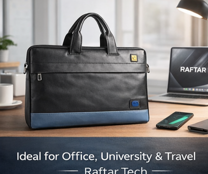 Premium Rexine Laptop Office Bag  Professional & Durable