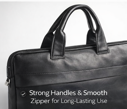 Premium Rexine Laptop Office Bag  Professional & Durable