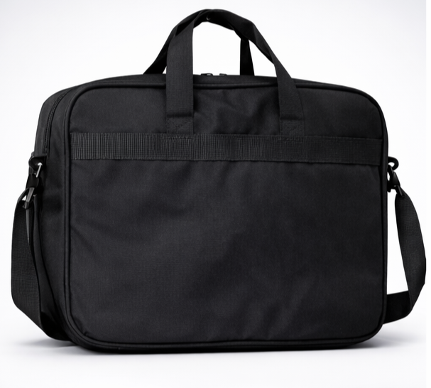 Professional Laptop Office Bag  Black and Grey