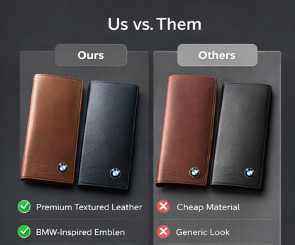 Premium Luxury Men’s Long Leather Wallet